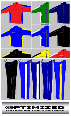 WWW.CARBON COMPOSITES.SE TRÄNINGS KLÄDER ÖVRIG TEXTIL WWW.CARBON COMPOSITES.SE OPTIMIZED VÄRMESTÄLL
